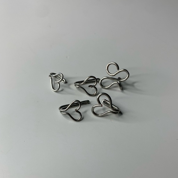 gold and silver nose cuffs - Picture 3 of 3